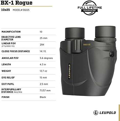 Compact Rogue Porro Prism Binoculars — photo 4