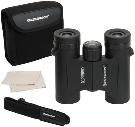 Small 8x25 pocket travel binoculars