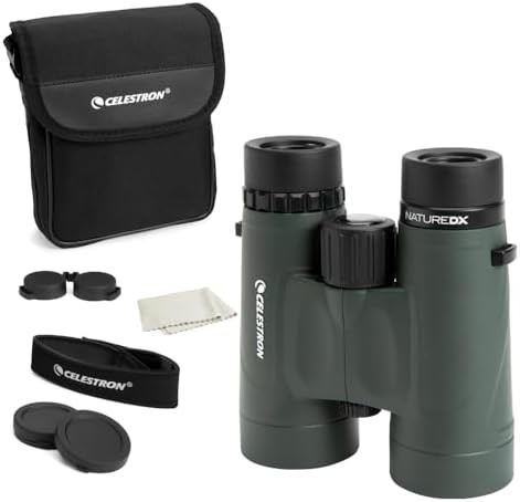 Waterproof 8x42 green nature binoculars