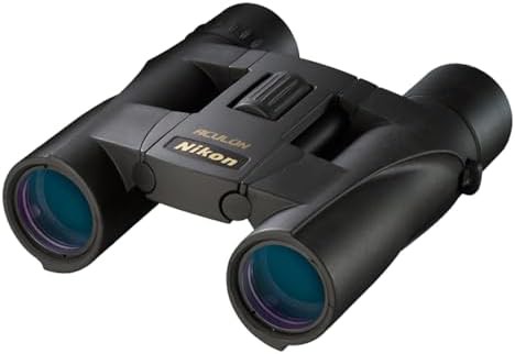 Nikon Aculon A30 black travel binoculars