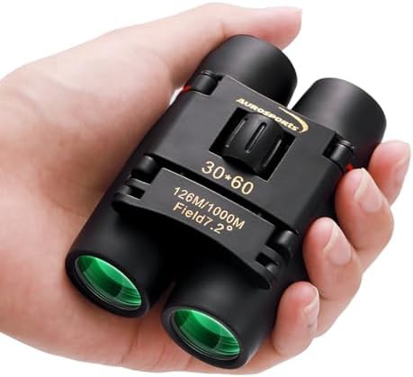 Mini compact travel binoculars 30x60