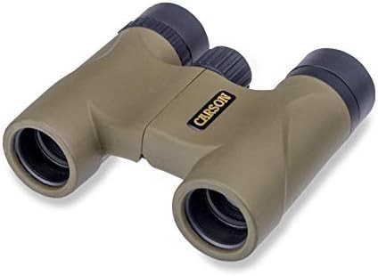 Olive green 8x22mm travel and sport binoculars