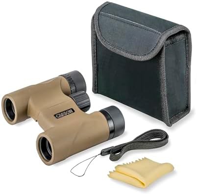 Olive green 8x22mm travel and sport binoculars — photo 4