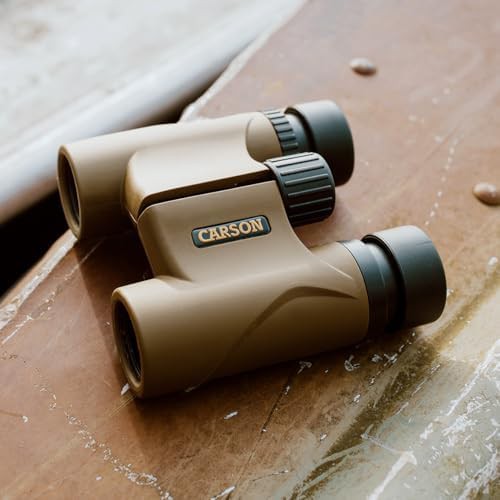 Olive green 8x22mm travel and sport binoculars — photo 5