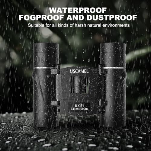 Compact travel binoculars with eightfold magnification — photo 3