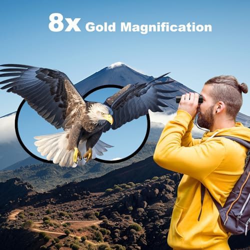 Compact travel binoculars with eightfold magnification — photo 4