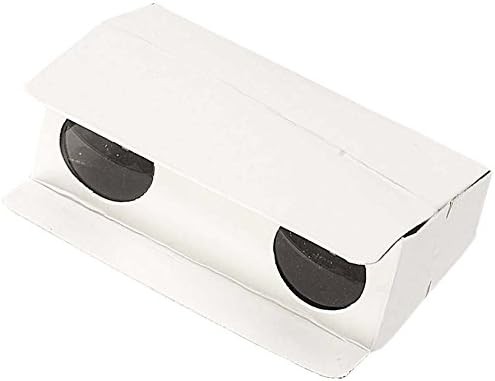 Pop up cardboard folding travel binoculars