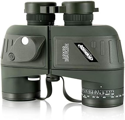 AOMEKIE 10x50 green waterproof marine binoculars