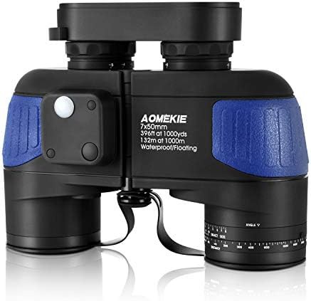 AOMEKIE 7x50 blue waterproof marine binoculars