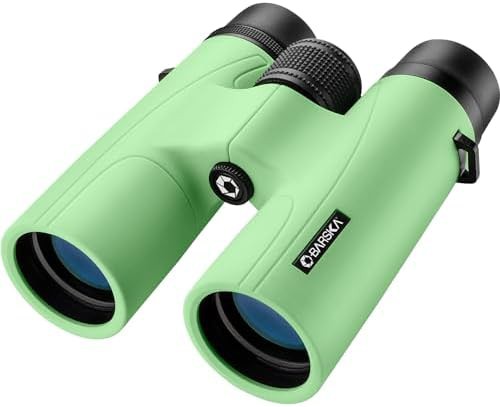 Pistachio green crush hunting binoculars 10x42