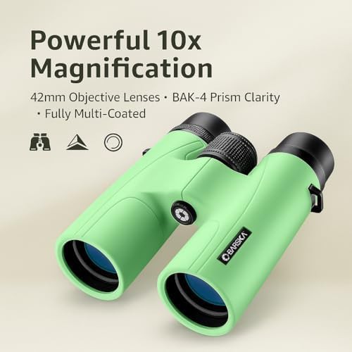 Pistachio green crush hunting binoculars 10x42 — photo 4