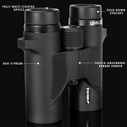 Waterproof level hd binoculars 8x32 — photo 3