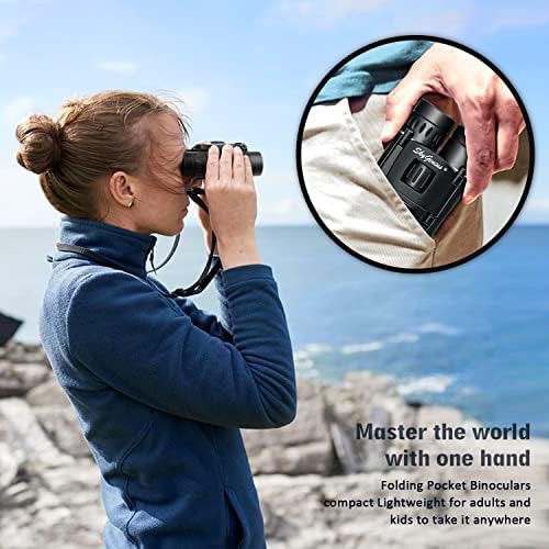 Mini pocket folding binoculars for travel — photo 3