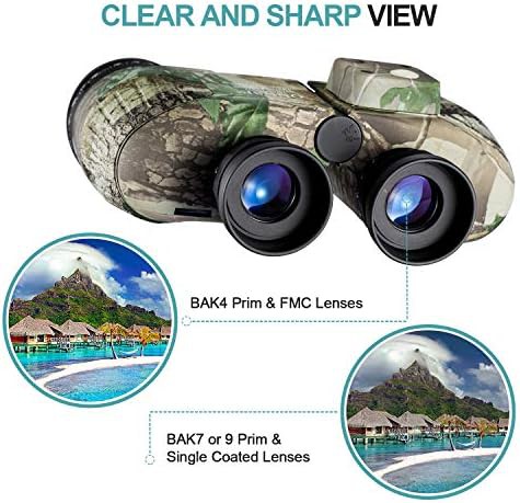 Marine binoculars with rangefinder and compass — photo 4