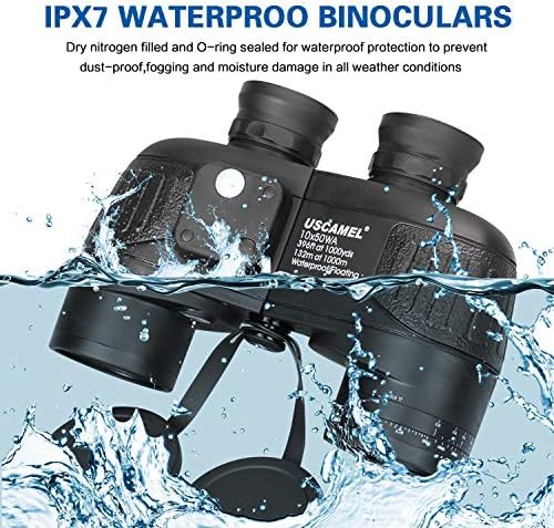 Tenfold waterproof marine binoculars with compass — photo 4