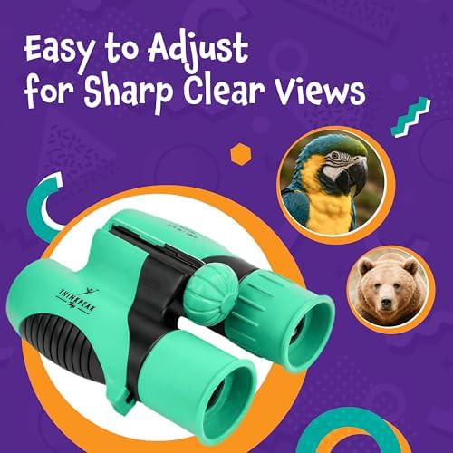 Green science toy binoculars for nature — photo 4