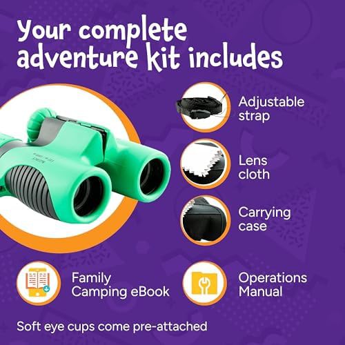 Green science toy binoculars for nature — photo 5