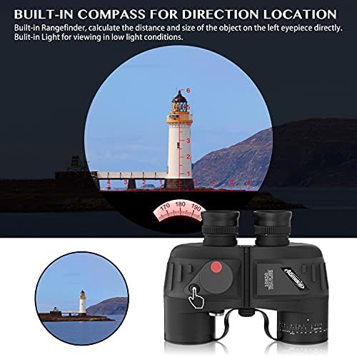 AOMEKIE 10x50 black waterproof marine binoculars — photo 5