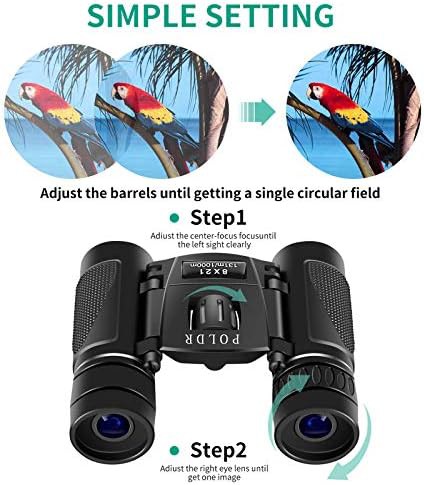 Compact eight power hiking binoculars — photo 4