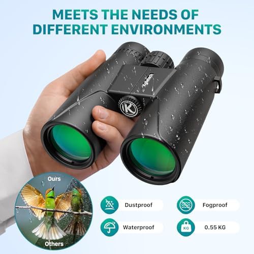 Waterproof hiking binoculars with phone adapter — photo 5