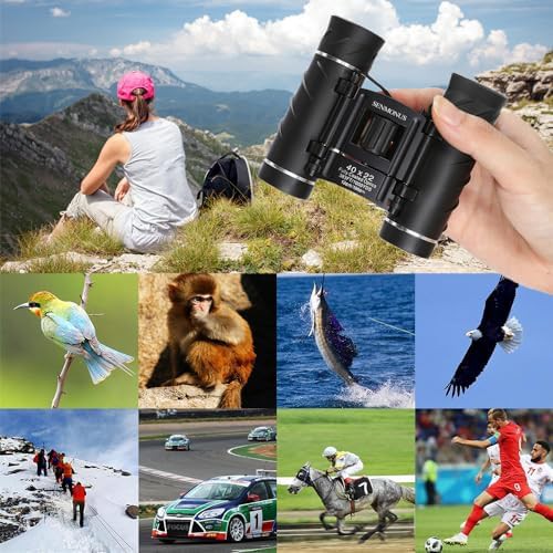 SENMONUS 40x22 pocket binoculars for travel — photo 5