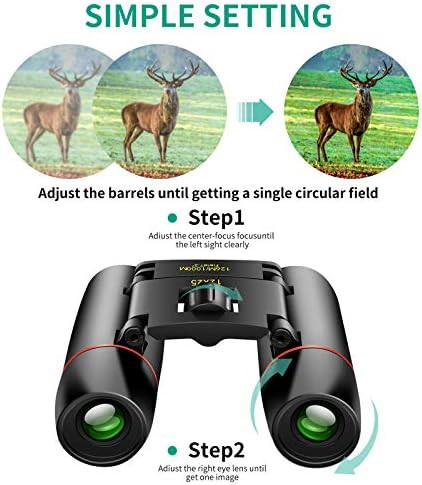 Small pocket binoculars for adults — photo 4