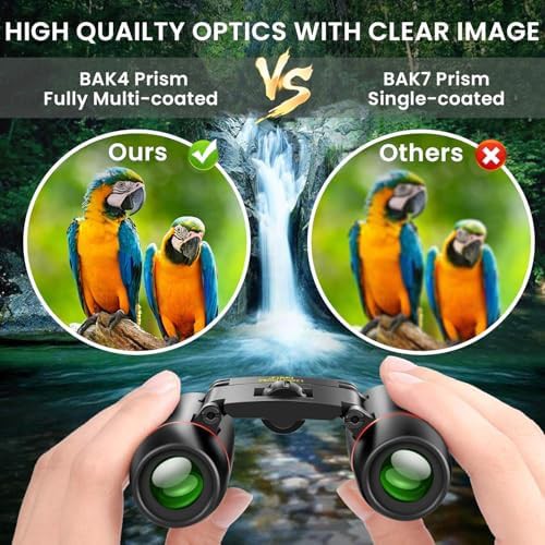 Small pocket binoculars for adults — photo 5