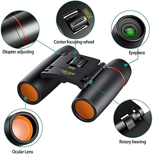 Pocket size fogproof binoculars 30x60 — photo 3