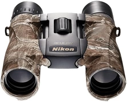 Camo pattern travel binoculars 10x25 — photo 3