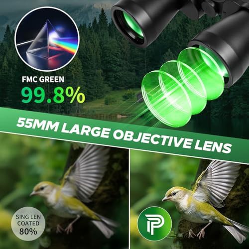 High powered binoculars with phone adapter — photo 4