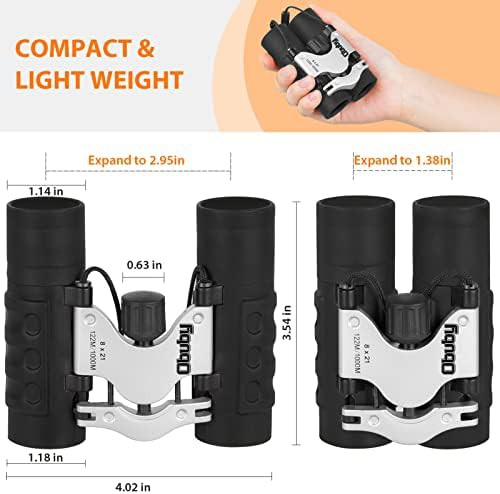Kids shockproof mini black binoculars — photo 3