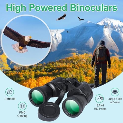 Professional 20x50 porro prism hunting binoculars — photo 4