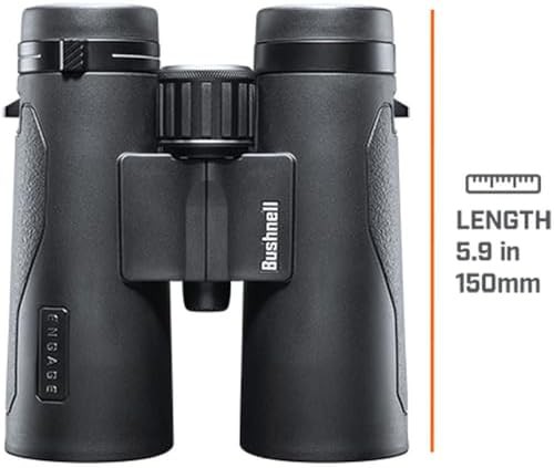 Black hunting binoculars with 10x magnification — photo 3