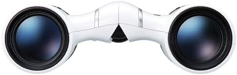 White compact travel binoculars 8x21 — photo 4