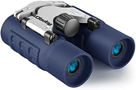 Navy blue mini binoculars for young explorers