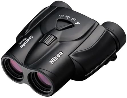 Fast focus porro prism zoom binoculars 8-24x25