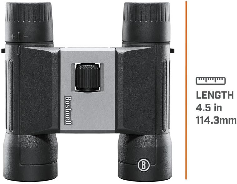 Small black 10x25 folding binoculars — photo 4