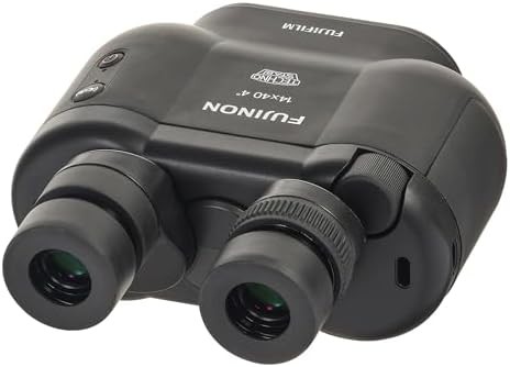 Image stabilization black marine binoculars — photo 3