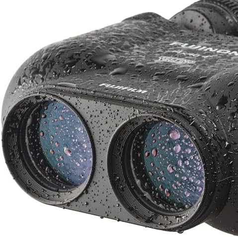 Image stabilization black marine binoculars — photo 5