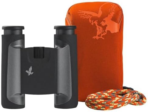 Anthracite Pocket Binoculars with Mountain Bag