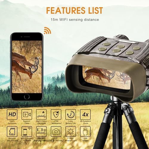 WiFi night vision digital hunting goggles — photo 3