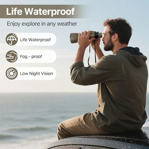 Mud colored twenty power large binoculars — photo 4