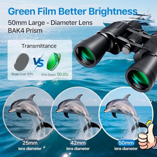 High power black birding binoculars — photo 3