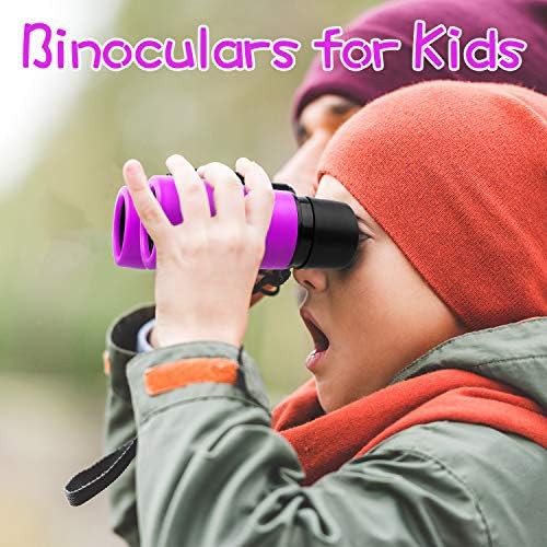 Green hunting and hiking binoculars for kids — photo 3
