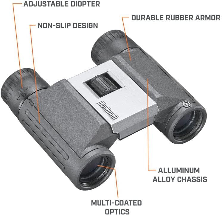 Compact folding roof prism birdwatching binoculars — photo 3