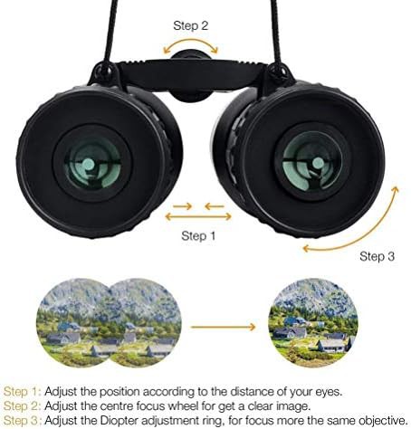 Pocket mini folding binoculars for hiking — photo 4