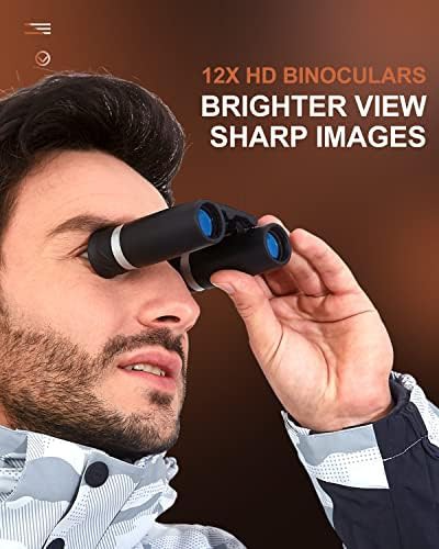 Mini hunting binoculars with coated optics — photo 3