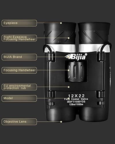 Mini hunting binoculars with coated optics — photo 4