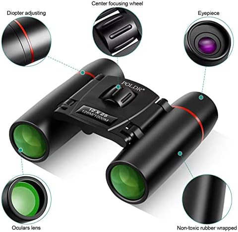 Clear vision travel binoculars twelve power — photo 3