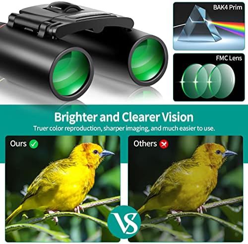 Clear vision travel binoculars twelve power — photo 4